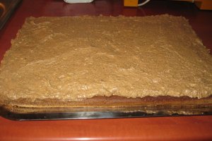 Prajitura cu nuci si cafea  (walnuts and coffee cake or anti gloom cake)