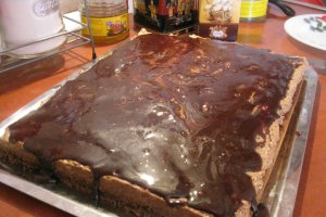 Prajitura cu nuci si cafea  (walnuts and coffee cake or anti gloom cake)