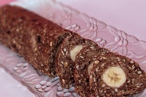 Salam de biscuiti reteta cu banane