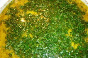 Ciorba de pui a la grec
