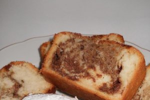 Chec cu ricotta si dulceata de struguri