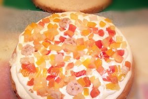 Tort Diplomat cu fructe