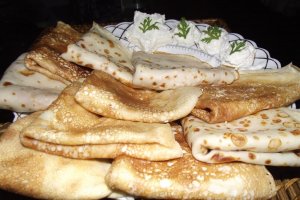 Clătite cu brânză dulce