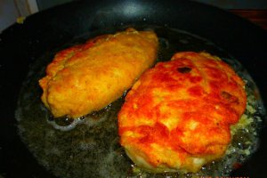 Piept de pui cu cascaval si ciuperci