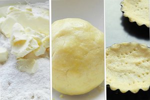 Mini tarte cu visine si bezea