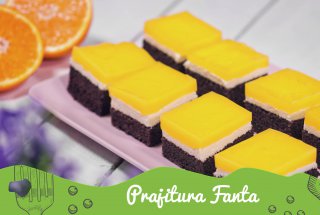 Desert prajitura Fanta