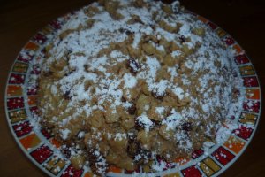 Budinca de paste cu ricotta si stafide