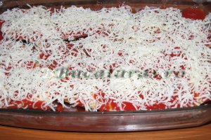 Vinete parmigiana cu pui