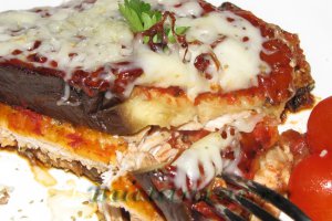 Vinete parmigiana cu pui