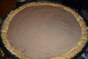 Crostata (tarta) cu mere si panna cotta