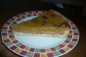 Crostata (tarta) cu mere si panna cotta