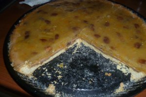 Crostata (tarta) cu mere si panna cotta