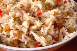 Salata exotica de orez