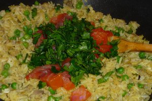 Kedgeree cu somon afumat