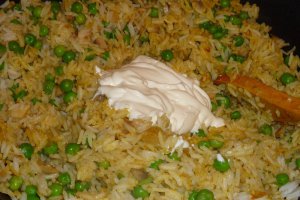 Kedgeree cu somon afumat