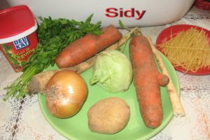 Supa de legume - de post