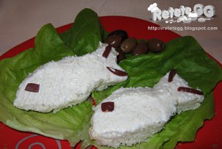 Salata de icre cu gris