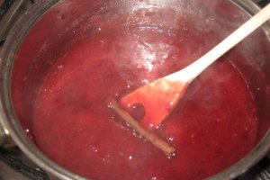 Gem de prune cu menta si scortisoara