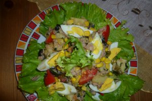 SALATA ORIENTALA CU TON