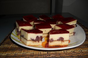 Prajitura cu smantana si visine