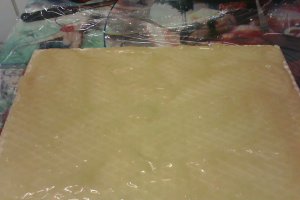 Napolitane cu crema de rahat