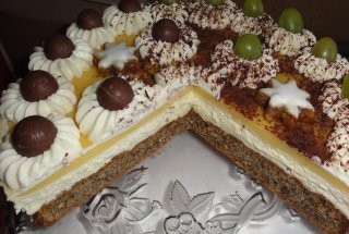 Tort cu lichior de oua  (Eierlikörtorte)