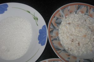 Bombone cu ciocolata ,orez si...caramel!!!---pentru Crisulina