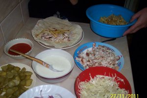 Shaorma cu pui