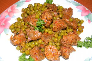 Mazare verde  cu carne si oregano