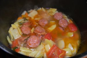 Ciorba de fasole galbena lata