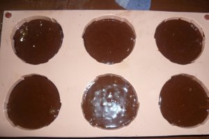 Tarte mici cu ciocolata