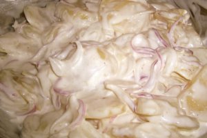 Salata de cartofi cu maioneza