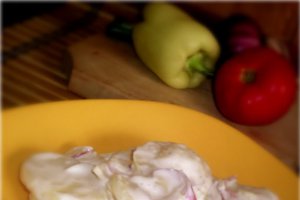 Salata de cartofi cu maioneza