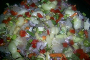Salau cu legume si salvie - la cuptor