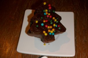 Briose braduti de cacao si ciocolata