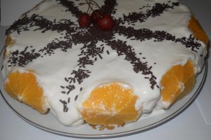 Tort cu crema de branza (2)