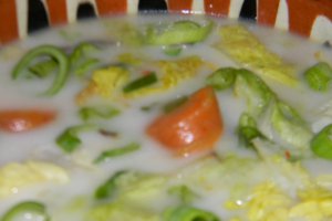 Ciorba de salata verde cu praz