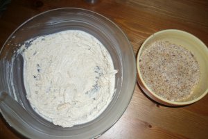 Trandafiri aromati cu nuca