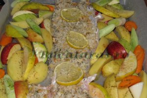 Salau aromat cu mix de toamna