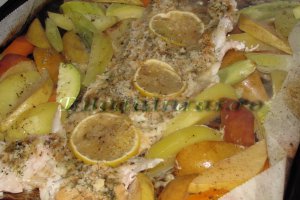 Salau aromat cu mix de toamna