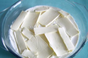 Prajitura cu mere si gris - de post