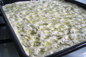 Focaccia cu rozmarin