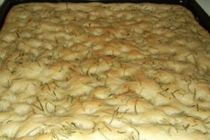Focaccia cu rozmarin