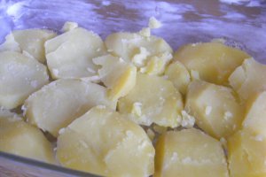 Musaca de cartofi cu carne de porc