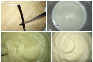 Eclere cu crema de vanilie