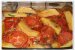 File de cod cu cartofi si rosii la cuptor-1