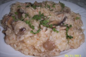 Pilaf cu ciuperci
