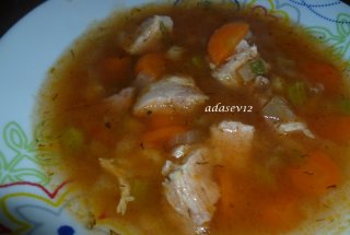 Bors cu carne de porc