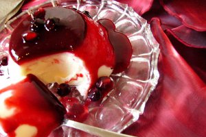Panna Cotta cu fructe de pădure
