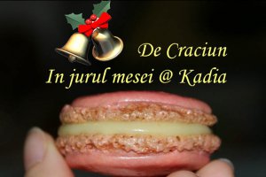 Macaron cu crema de portocale